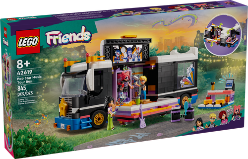 Friends Pop Star Music Tour Bus