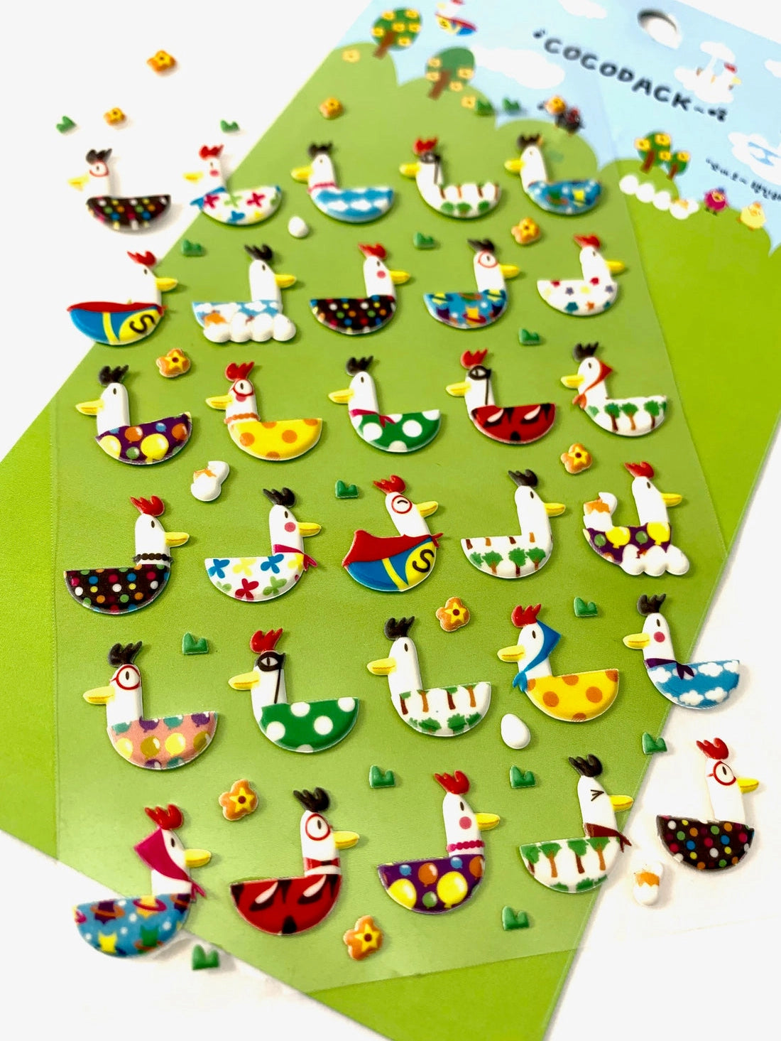 Cocodack Puffy Stickers