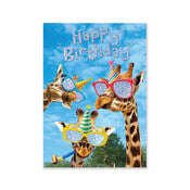 Giraffes Foil Card