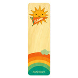 Sunny Camp Wood Bookmark