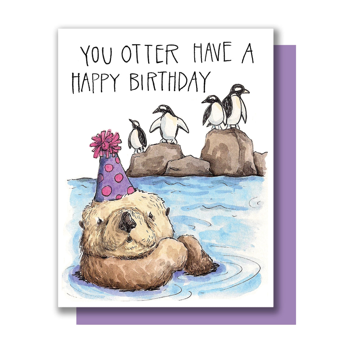 You Otter Happy Birthday Card