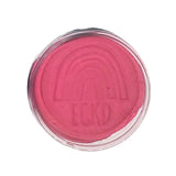 KidDough | Purple in a twist top jar, soft sensory dough with embossed rainbow and EGKD logo on top.