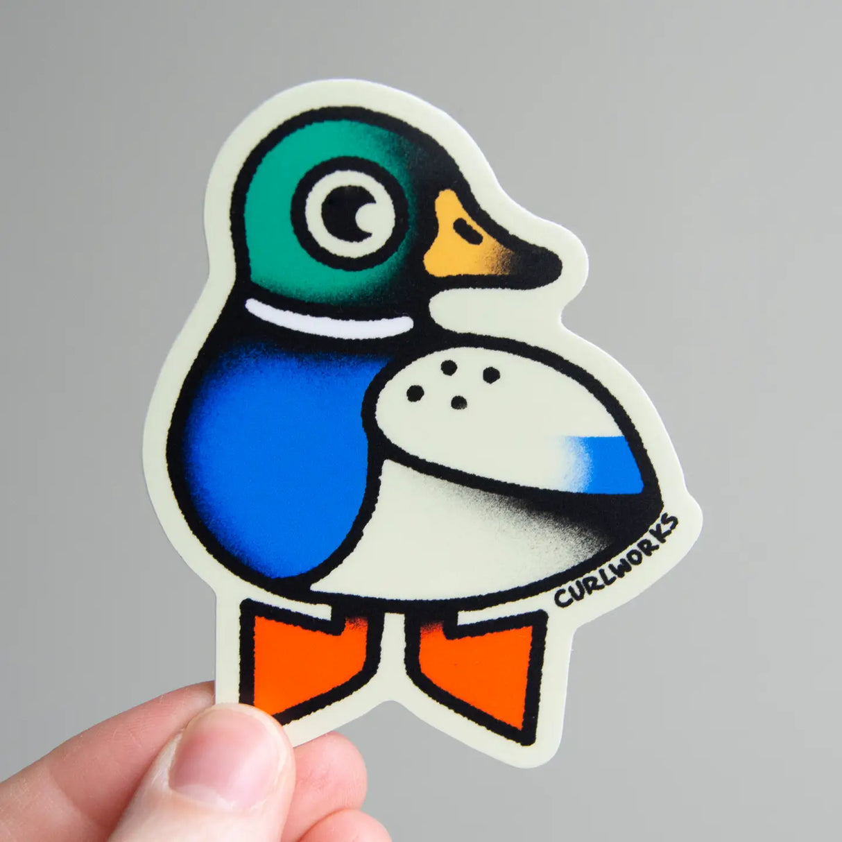 Mallard Duck Vinyl Sticker