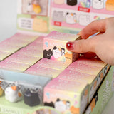 Kawaii Bread Cat Keychain Blind Box
