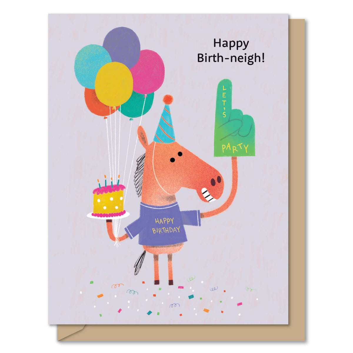 Happy Birth-neigh Card – Treehouse Toys