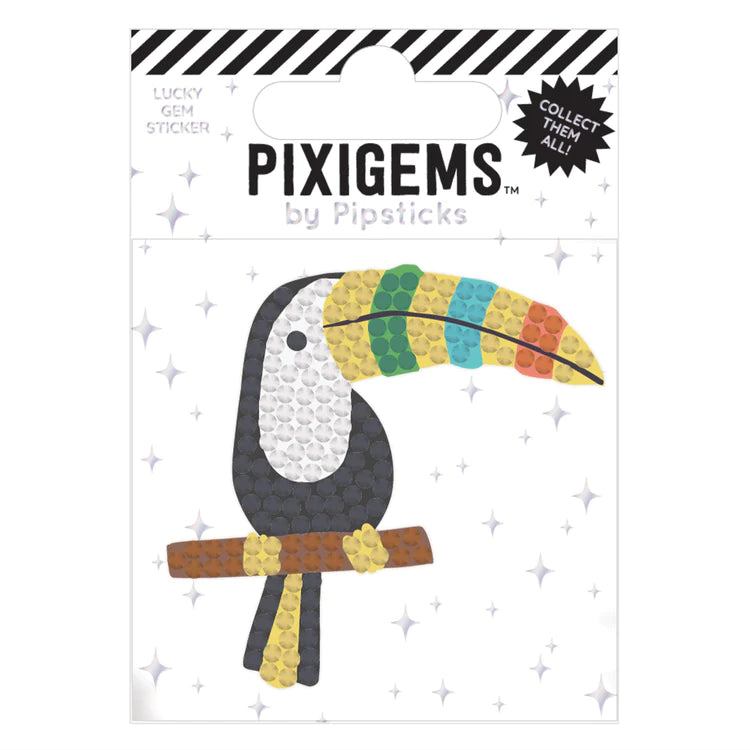 Pixigem Sticker | Tex Toucan