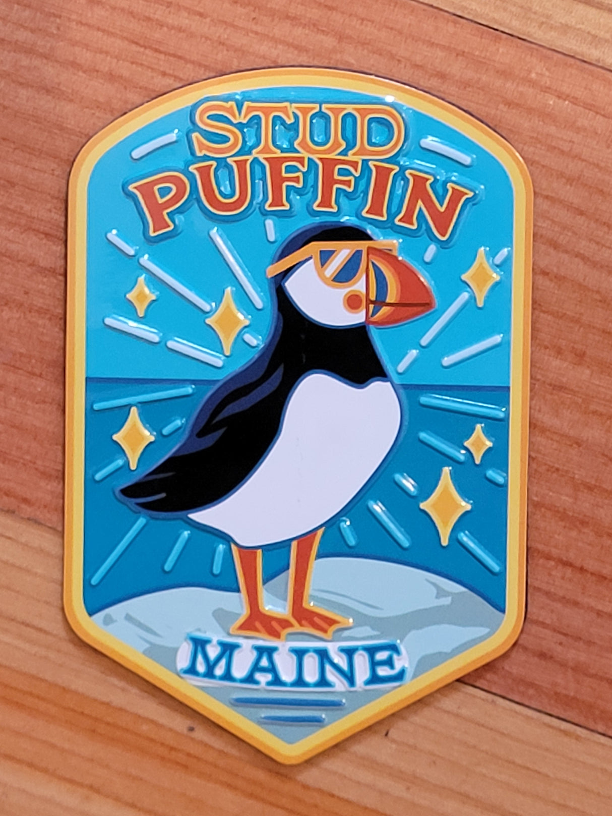 Maine Stud Puffin Magnet