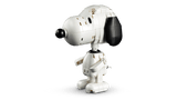 Ideas Peanuts: Snoopy's Doghouse featuring a white Snoopy robot figure