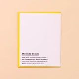 Honk Goose Birthday Card
