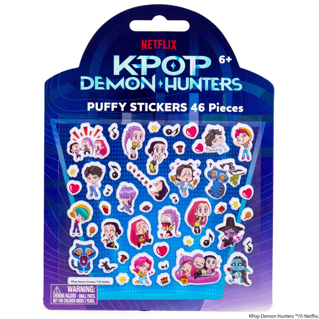KPop Demon Hunters Puffy Stickers
