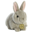 Bunny Angora Grey plush rabbit toy with soft grey fur and long ears
