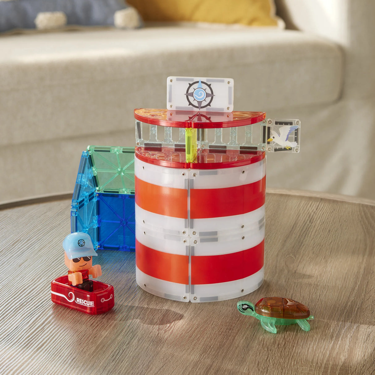 Magnatiles Lighthouse Rescue