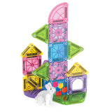 Magnatiles Micromags Travel Spring Garden