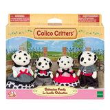 Dalmation Family plush dog family dolls in colorful packaging