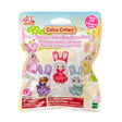 Colorful Bunny Costume Blind Bag with three pastel bunny figures in polka dot costumes