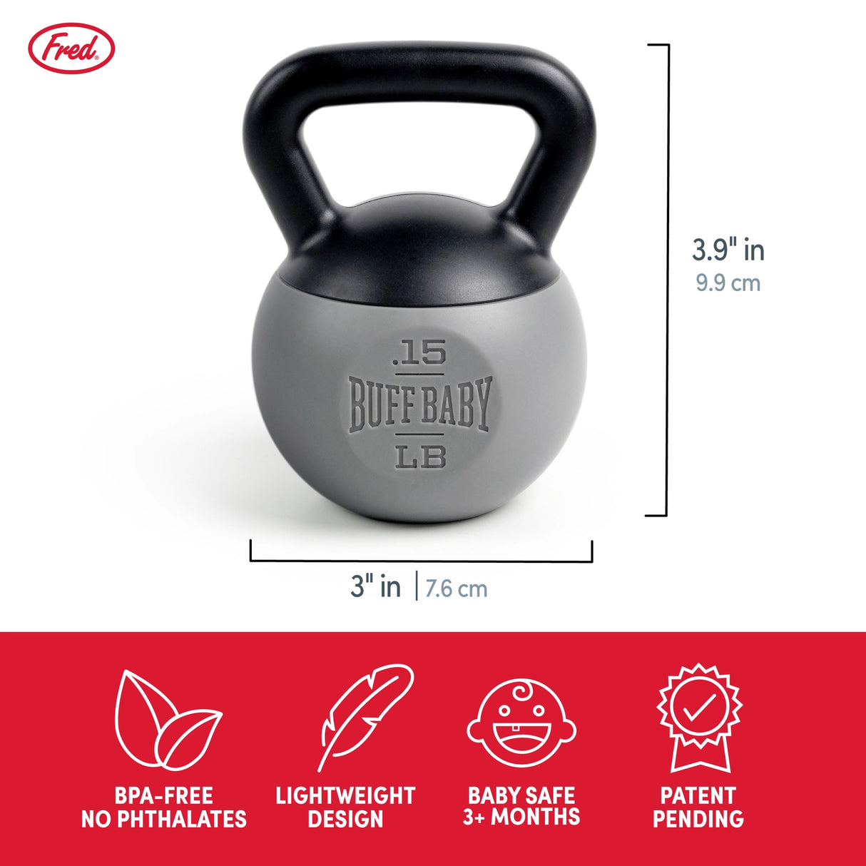 Buff Baby | Kettleball Rattle
