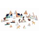 Crossroads White Valley Building Blocks