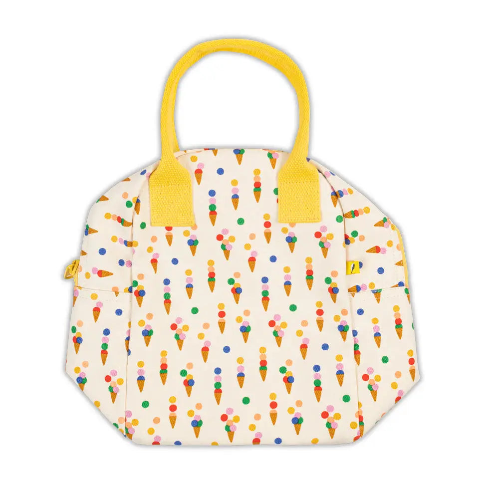 Zipper Lunch Bag | Summer Cones