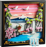 Art Japanese Cherry Blossom Landscape