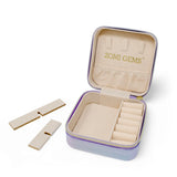 Mermaid Seashell Pearl Jewelry Box with compartments and ring holders