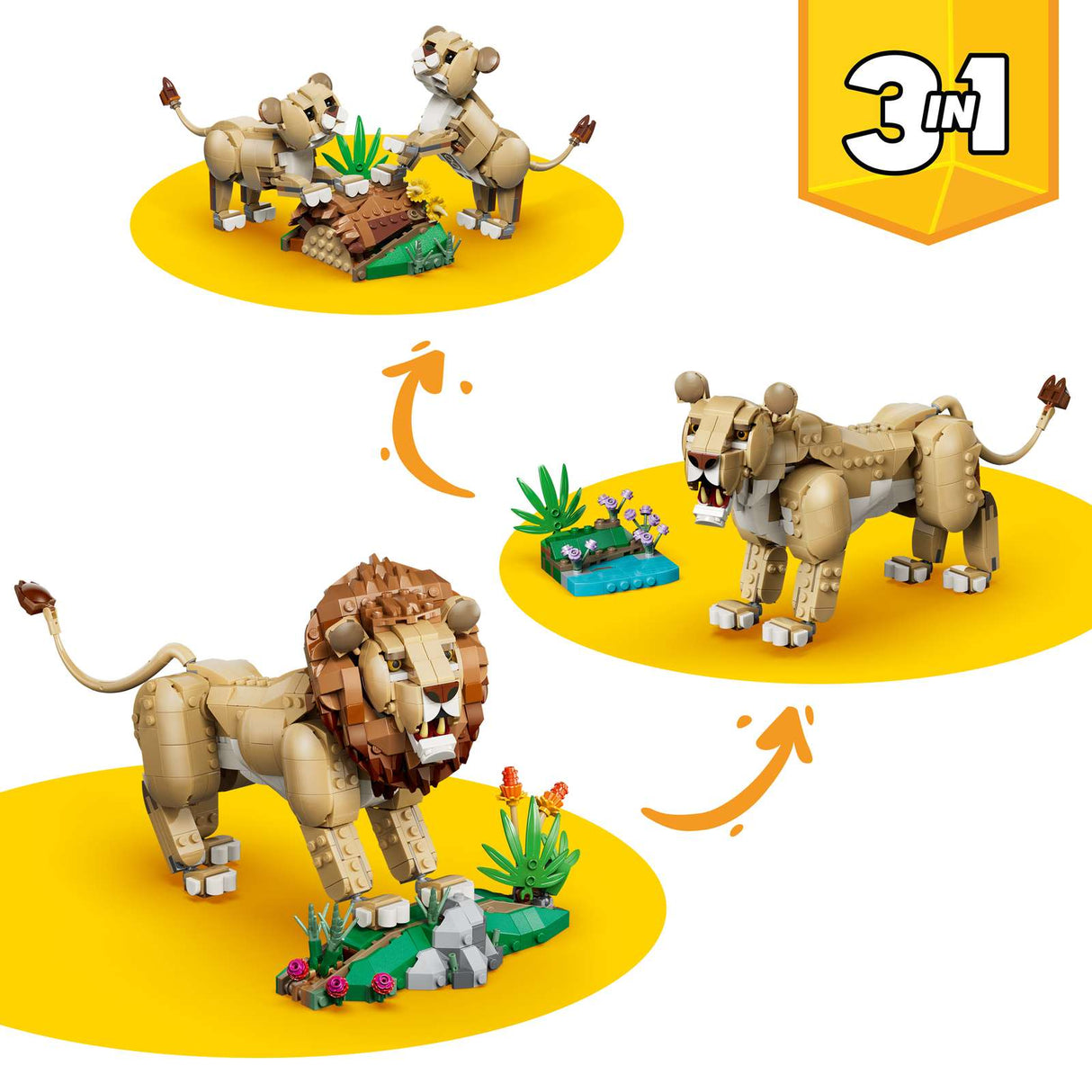 Creator Wild Animals: Majestic Lion