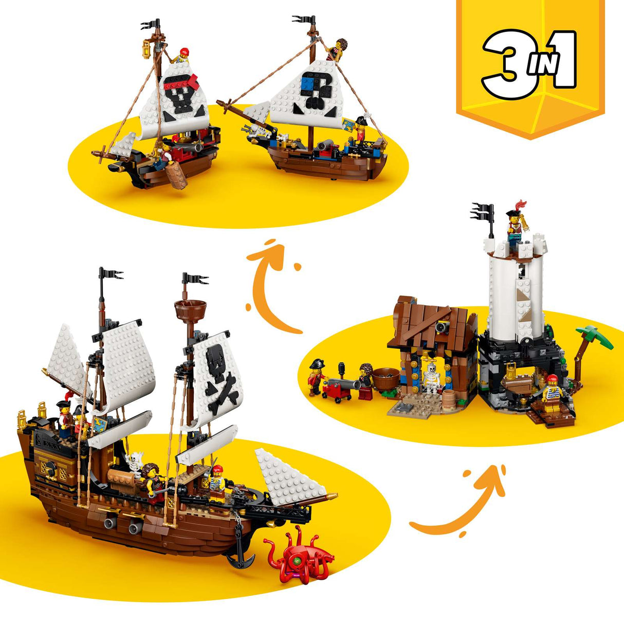Creator Iconic Pirate Ship