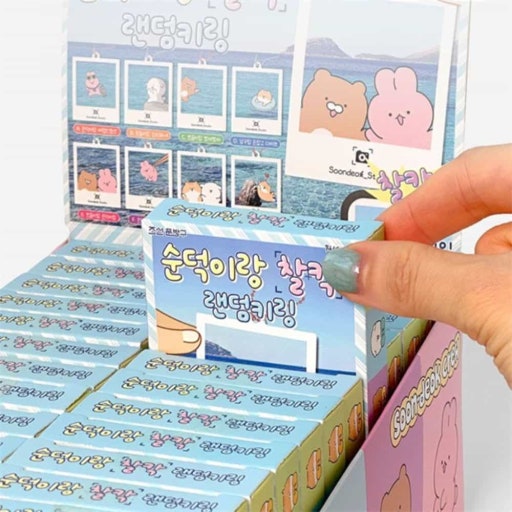 Soondeok Friends Photo Frame Keyring