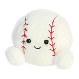 Palm Pals Baseball Slugger plush baseball with a friendly face and red stitching