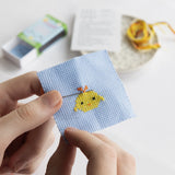 Kawaii Chick Mini Cross Stitch Matchbook