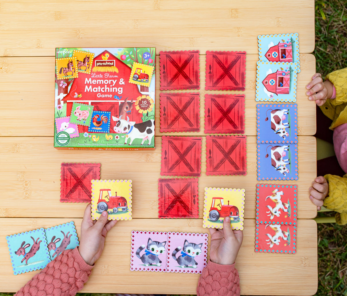 Little Farm Preschool Matching Game