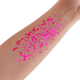 Chunky Confetti Glitter Gel | Neon Pink