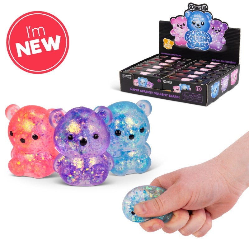 Scrunchems Sugar Diddy Bears 3pk