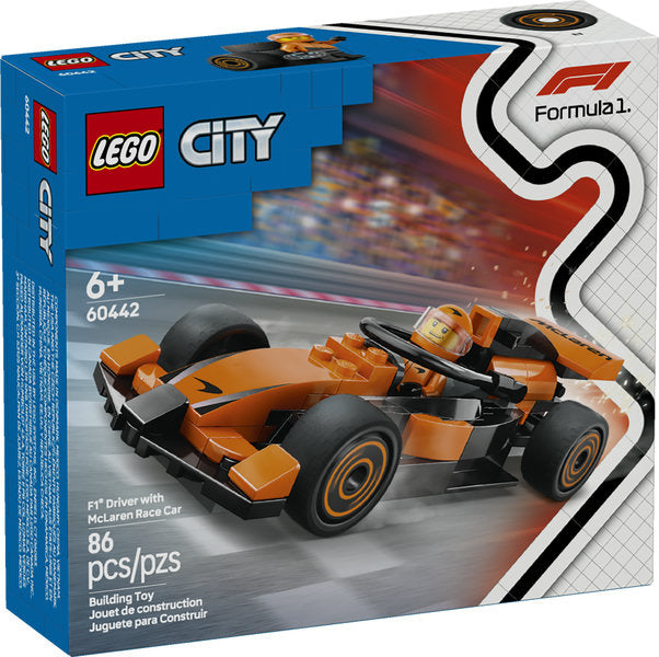 City F1 Driver with McLaren Race Car – Treehouse Toys