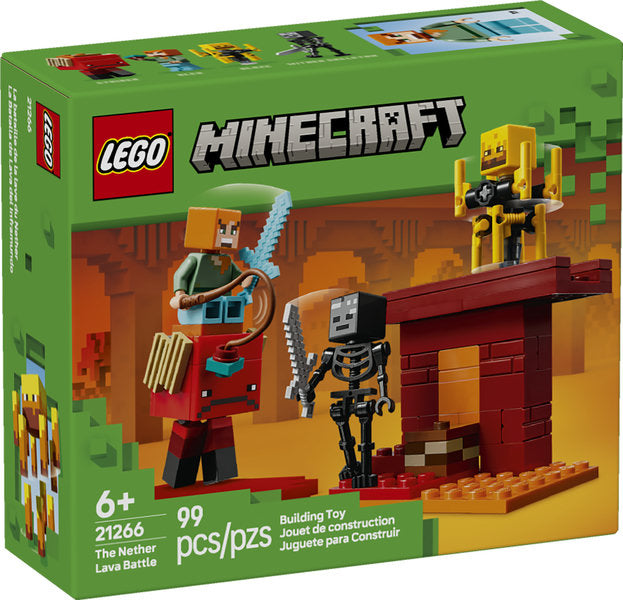 Minecraft The Nether Lava Battle – Treehouse Toys