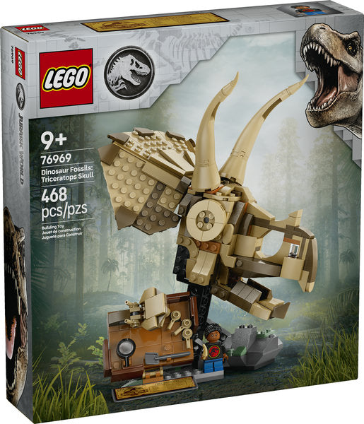 Jurassic World Dinosaur Fossils: Triceratops Skull