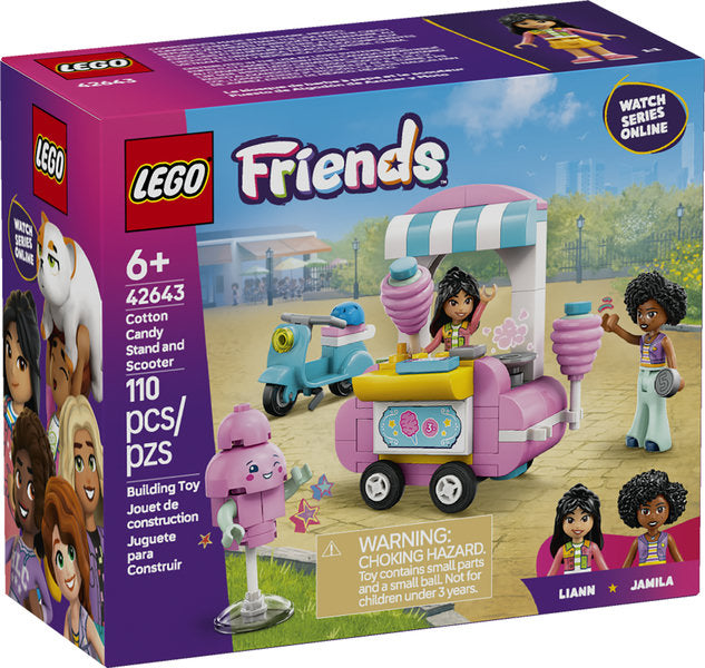 Friends Cotton Candy Stand and Scooter – Treehouse Toys
