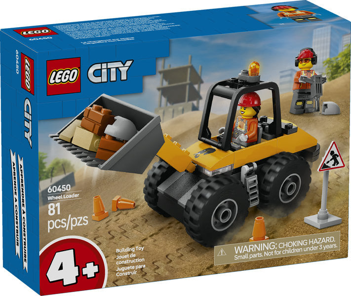 City Yellow Construction Wheel Loader – Treehouse Toys