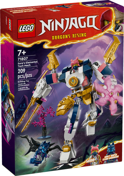 Ninjago Sora's Elemental Tech Mech – Treehouse Toys