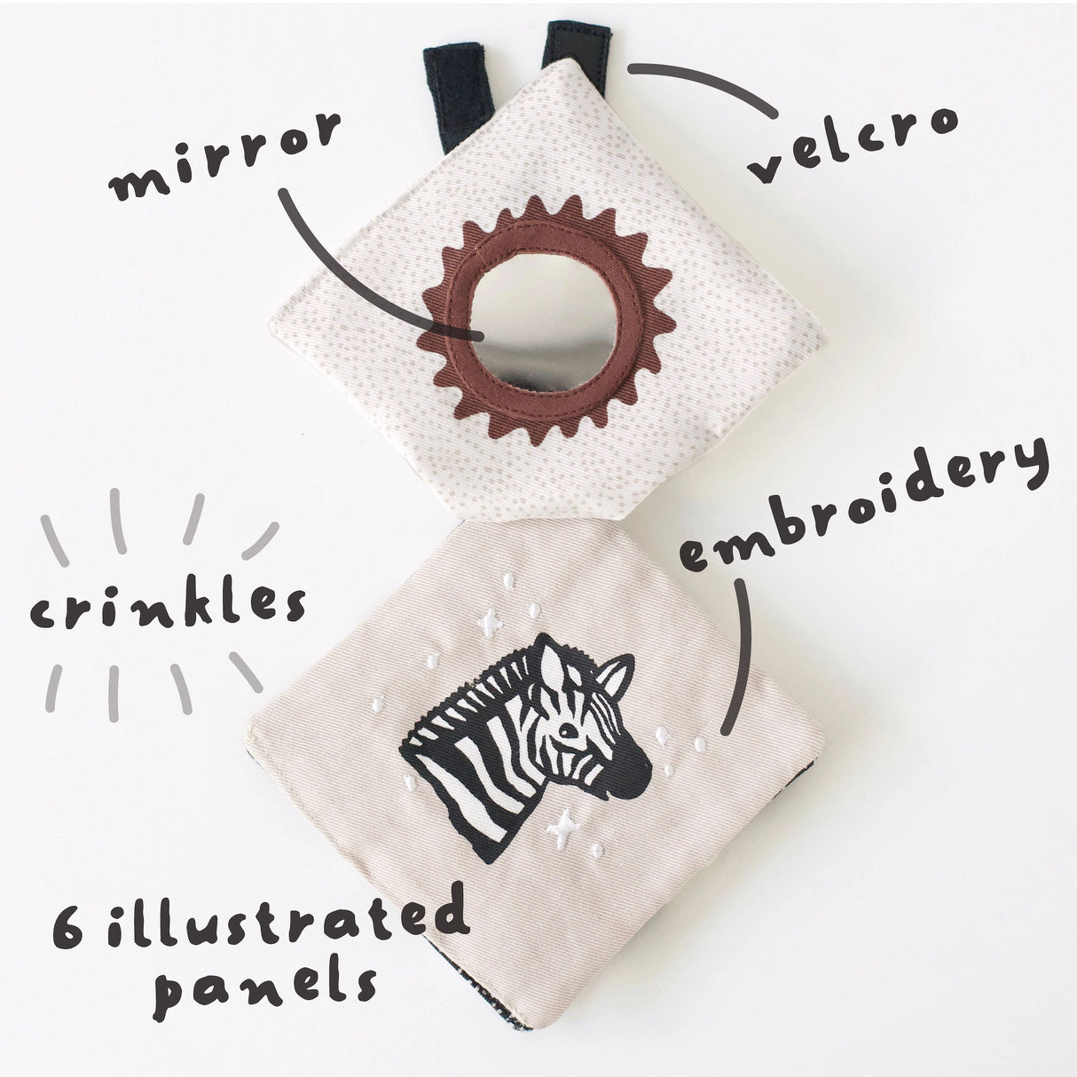 Crinkle Stroller Activity | Wild