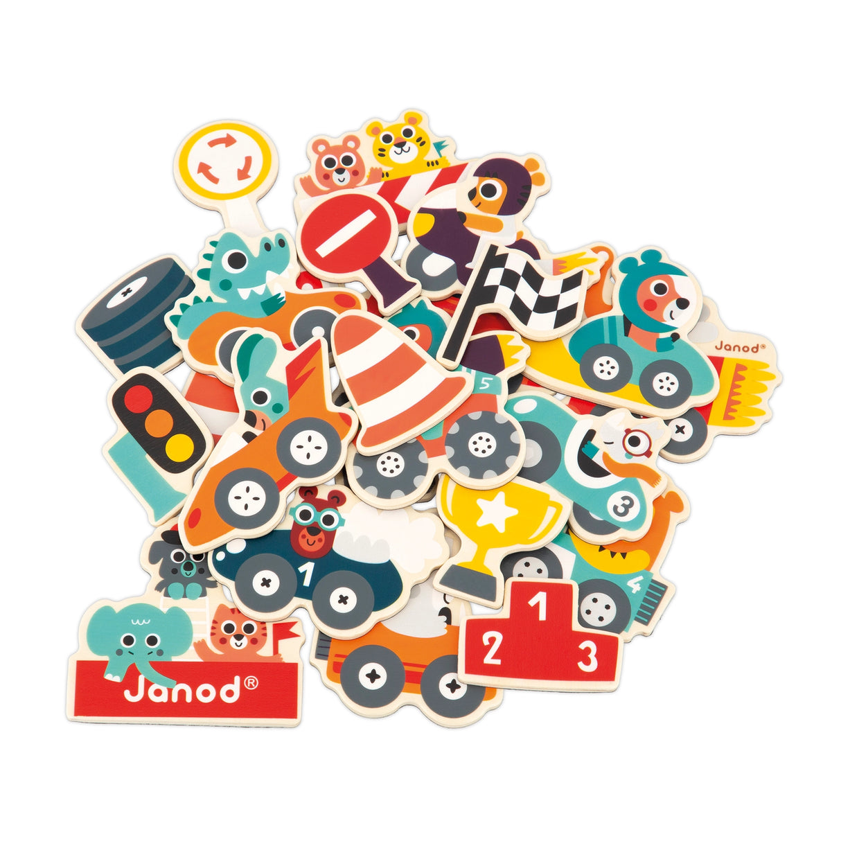 Wooden Magnets | Cars