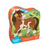 36pc Pretty Ponies Floor Puzzle features a happy pony and bird for fun, engaging playtime for kids ages 3 and up.