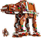 Seasons and Occassions Gingerbread AT-AT Walker with festive gingerbread details and a small gingerbread figure