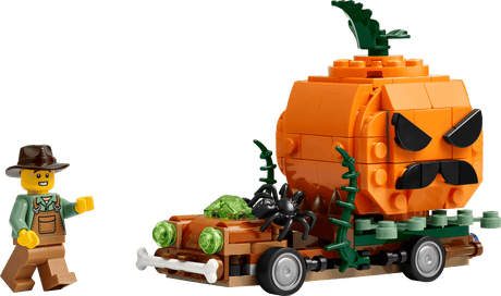 Seasons Jack-O'-Lantern Pickup Truck