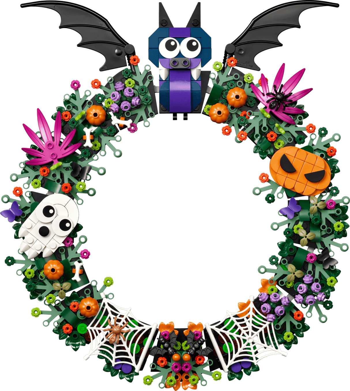 Seasons Halloween Wreath