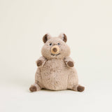 Soft and cuddly Warmies plush quokka toy filled with lavender for soothing warmth and comfort, perfect gift for all ages