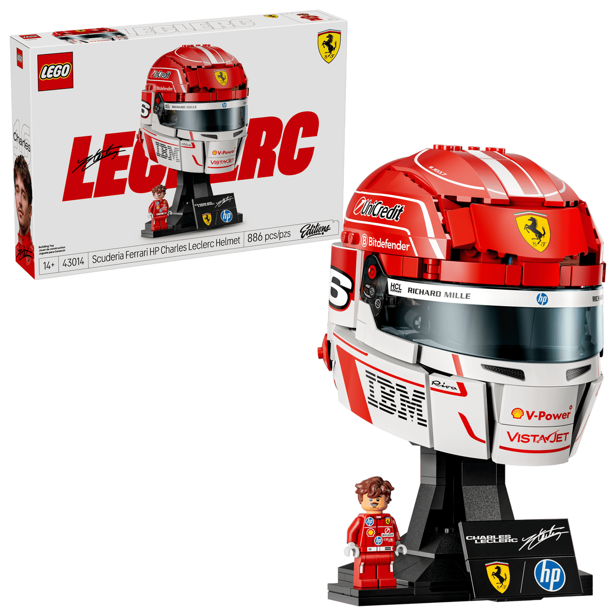 Editions Formula 1 Scuderia Ferrari HP Charles Leclerc Helmet