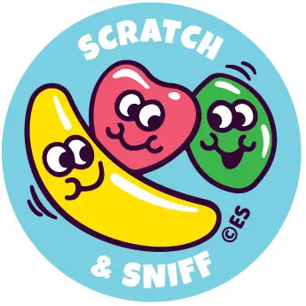 Scratch & Sniff Stickers | 80's Candy