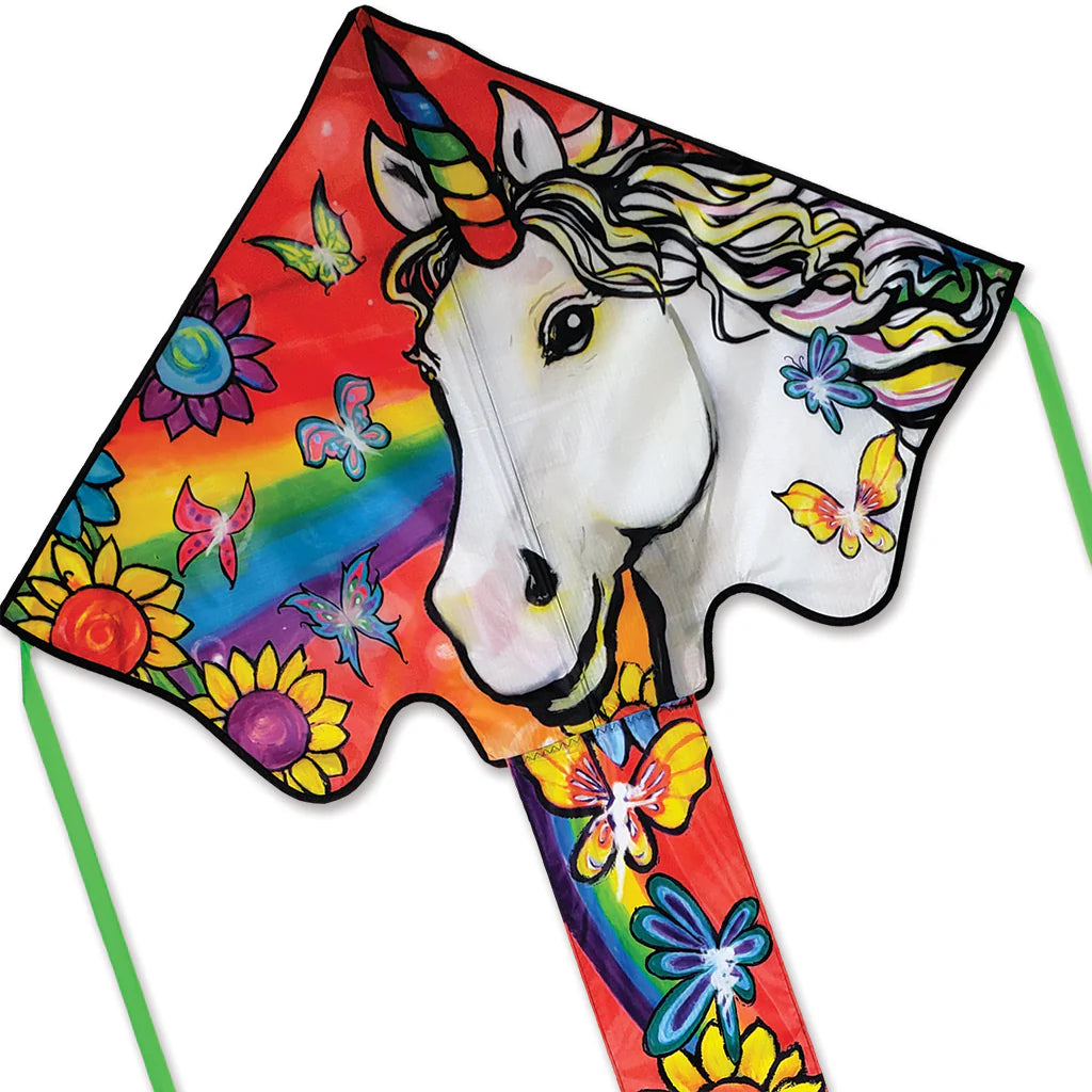46" Easy-Flyer Flower Unicorn Kite