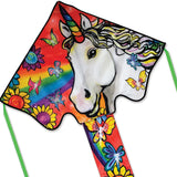46" Easy-Flyer Flower Unicorn Kite