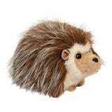 Hedgehog Bristle medium stuffed animal with soft plush fur, creamy tipped bristles, black eyes, and velvet ears.